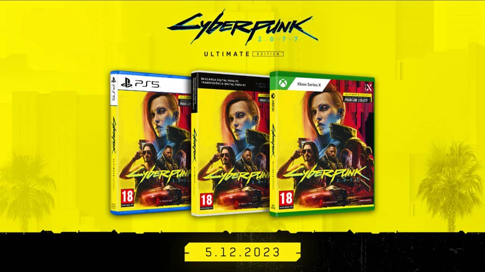 Cyberpunk 2077: Ultimate Edition llega el 5 de diciembre a la PS5, Xbox y PC