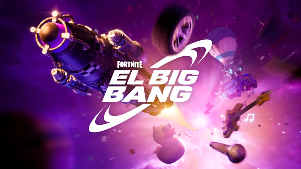 Fortnite anuncia el evento "Big Bang" para el 2 de diciembre