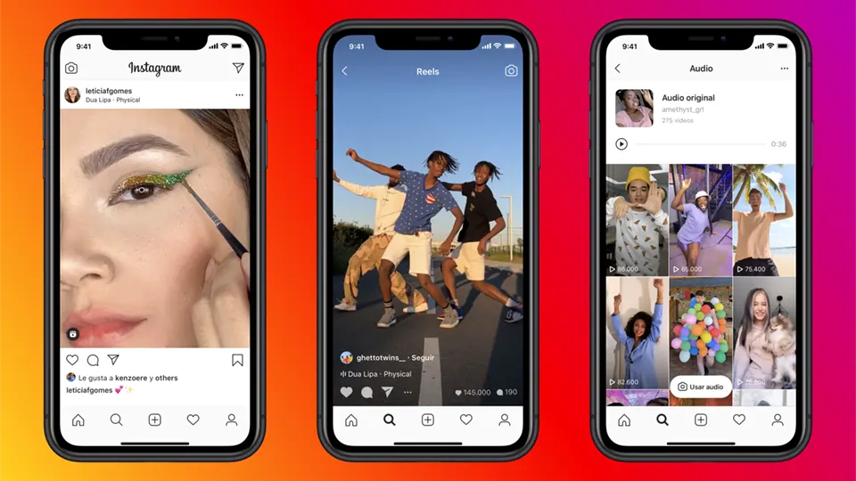 Instagram permite desde hoy descargarse Reels públicos