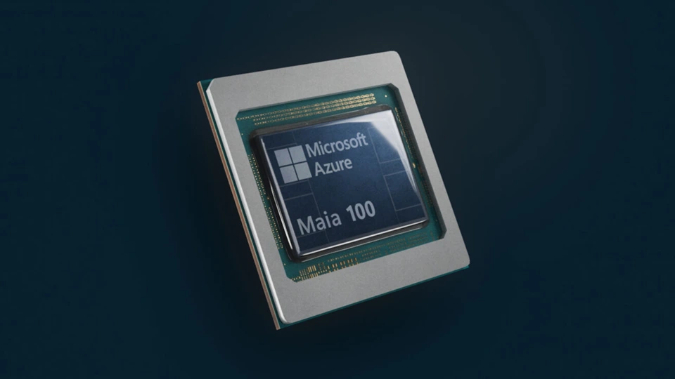 Microsoft presenta a Maia 100, su primer chip para inteligencia artificial
