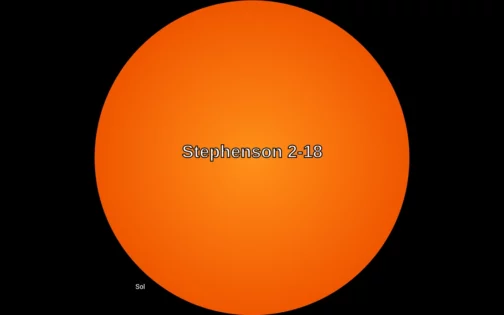 Stephenson 2-18, la estrella más gigantesca jamás descubierta