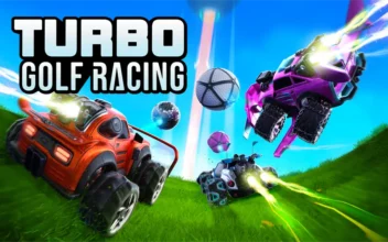 Turbo Golf Racing va a llegar a la PS5, Xbox Series X/S, Xbox One y PC