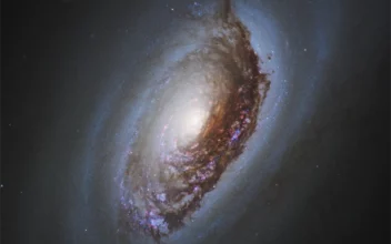 La galaxia del Ojo Negro