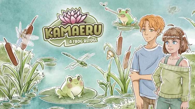 El simulador de granja Kamaeru: A Frog Refuge, anunciado para la Nintendo Switch y PC