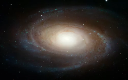 La galaxia espiral M81 retratada por el telescopio espacial Hubble