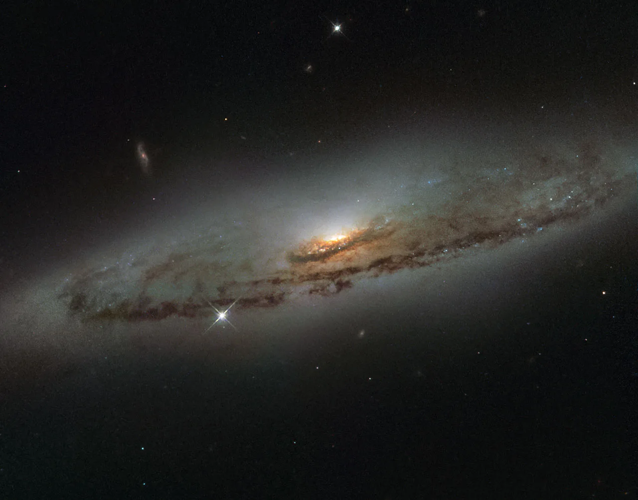 La galaxia espiral NGC 4845
