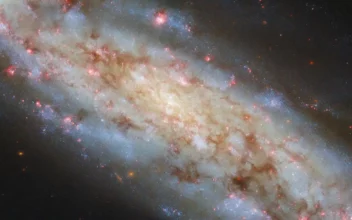 La galaxia NGC 3511 vista por el telescopio espacial Hubble