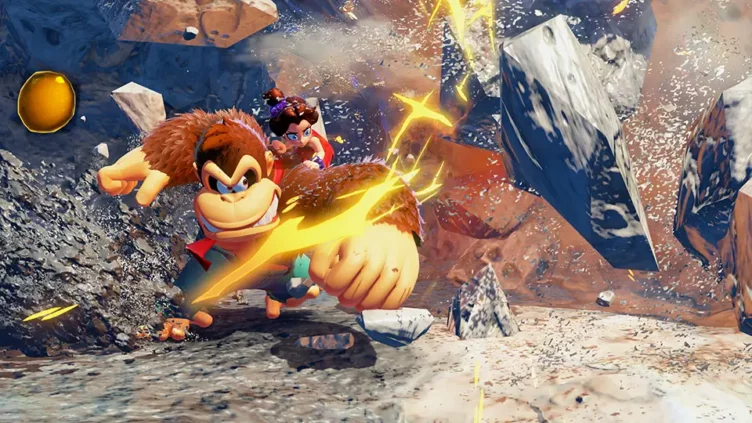 Nintendo muestra el aspecto que Donkey Kong Bananza habría tenido en la Switch 1