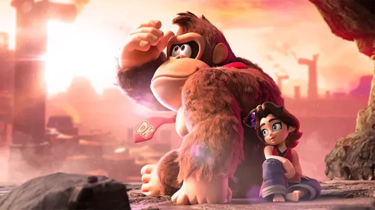 Los jugadores pueden saltarse parte de los niveles de Donkey Kong Bananza destruyendo los escenarios