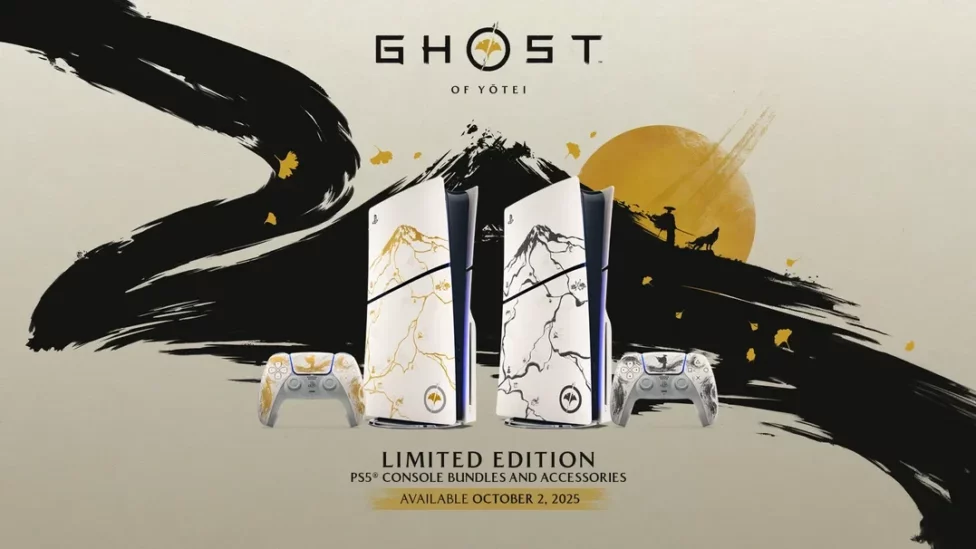 Sony va a vender ediciones limitadas de la PS5 y PS5 Pro inspiradas en Ghost of Yōtei