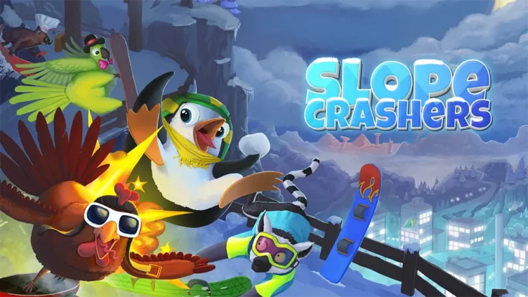 El juego de carreras de snowboard Slopecrashers llega el 7 de agosto a la Switch, PS4, PS5 y Xbox