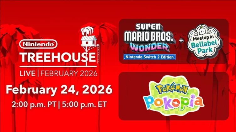 Mañana habrá un Nintendo Treehouse dedicado a Super Mario Bros Wonder y Pokopia